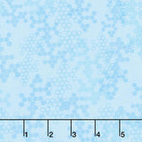 All Missouri Shop Hop 2026 - Hexagon Tonal Blue Yardage