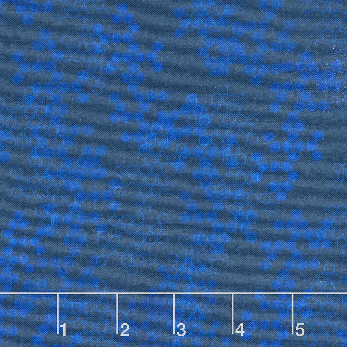 All Missouri Shop Hop 2026 - Hexagon Tonal Navy Yardage