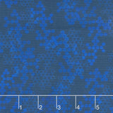 All Missouri Shop Hop 2026 - Hexagon Tonal Navy Yardage
