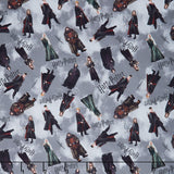 Harry Potter - Characters Gray Yardage