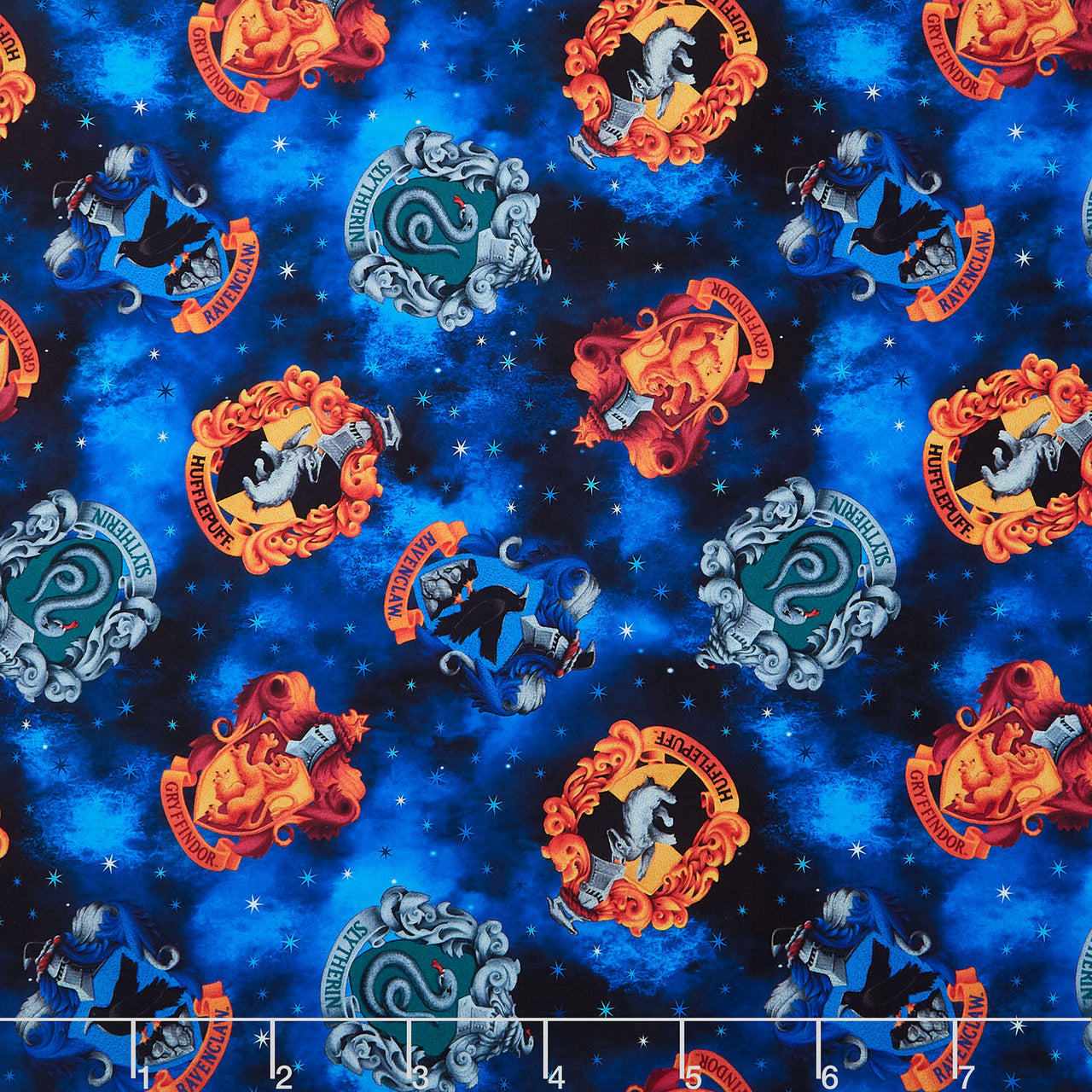 Harry Potter - House Crest Blue Yardage