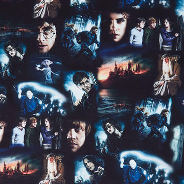 Harry Potter - Harry Potter Moments Black Yardage