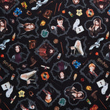 Harry Potter - Magic Black 108" Wide Backing