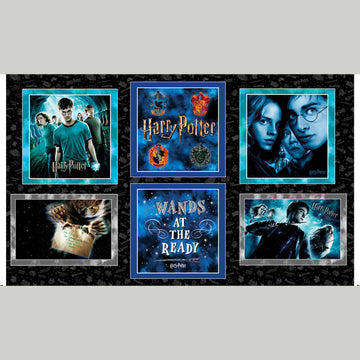 Harry Potter - Pillow Black Panel