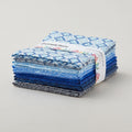 Color Elements Blue Fat Quarter Bundle - 10 Pc