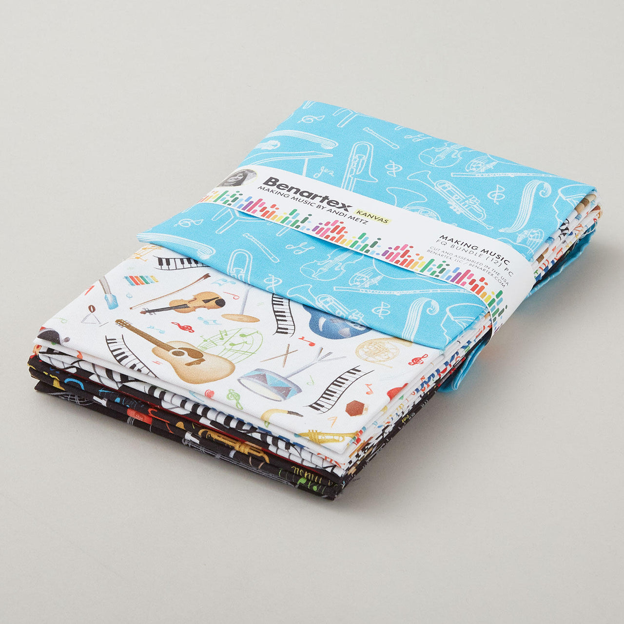 Making Music Fat Quarter Bundle - 12 Pc
