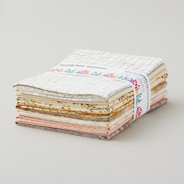 Bali Blenders Brown/Neutral Fat Quarter Bundle - 10 Piece