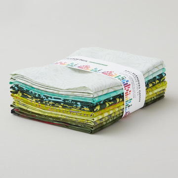 Bali Blenders Green Fat Quarter Bundle - 10 Piece