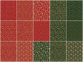 Holiday Keepsakes Metallic Fat Quarter Bundle - 14 Piece