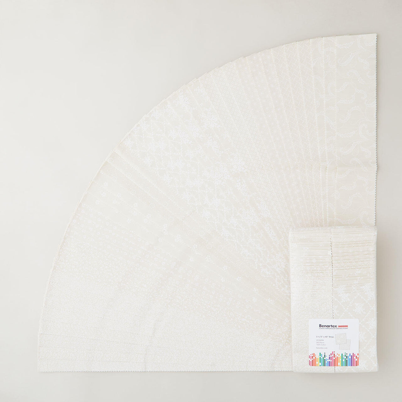 Classic Keepsakes Ecru Strip-pies