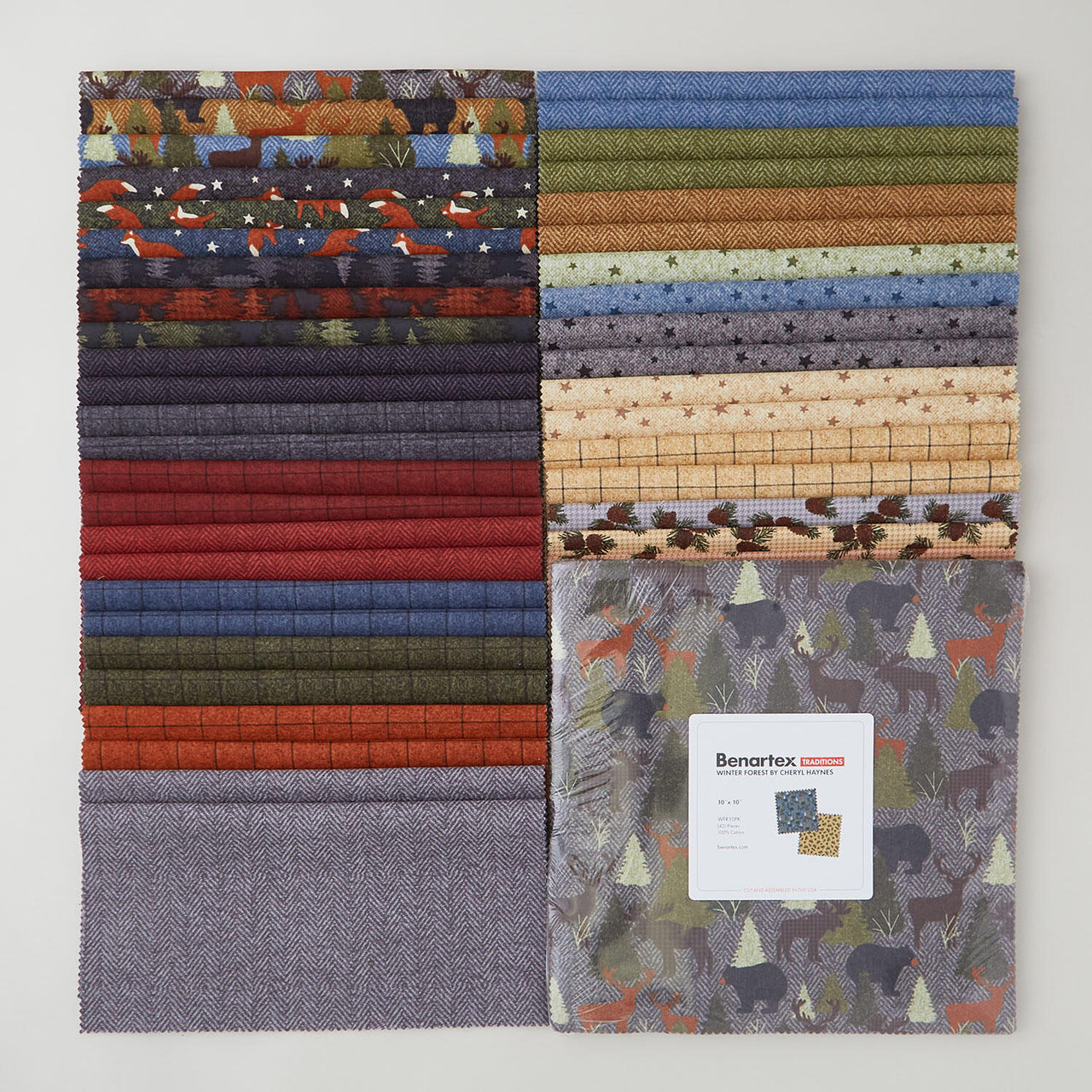 Winter Forest Favorites 10" Squares