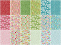Blooming Color I Favorites 10" Squares