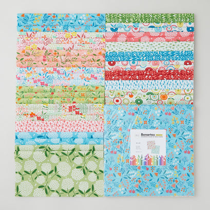 Blooming Color I Favorites 10" Squares