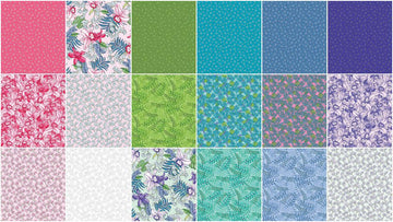 Botanical Radiants Favorites 10" Squares