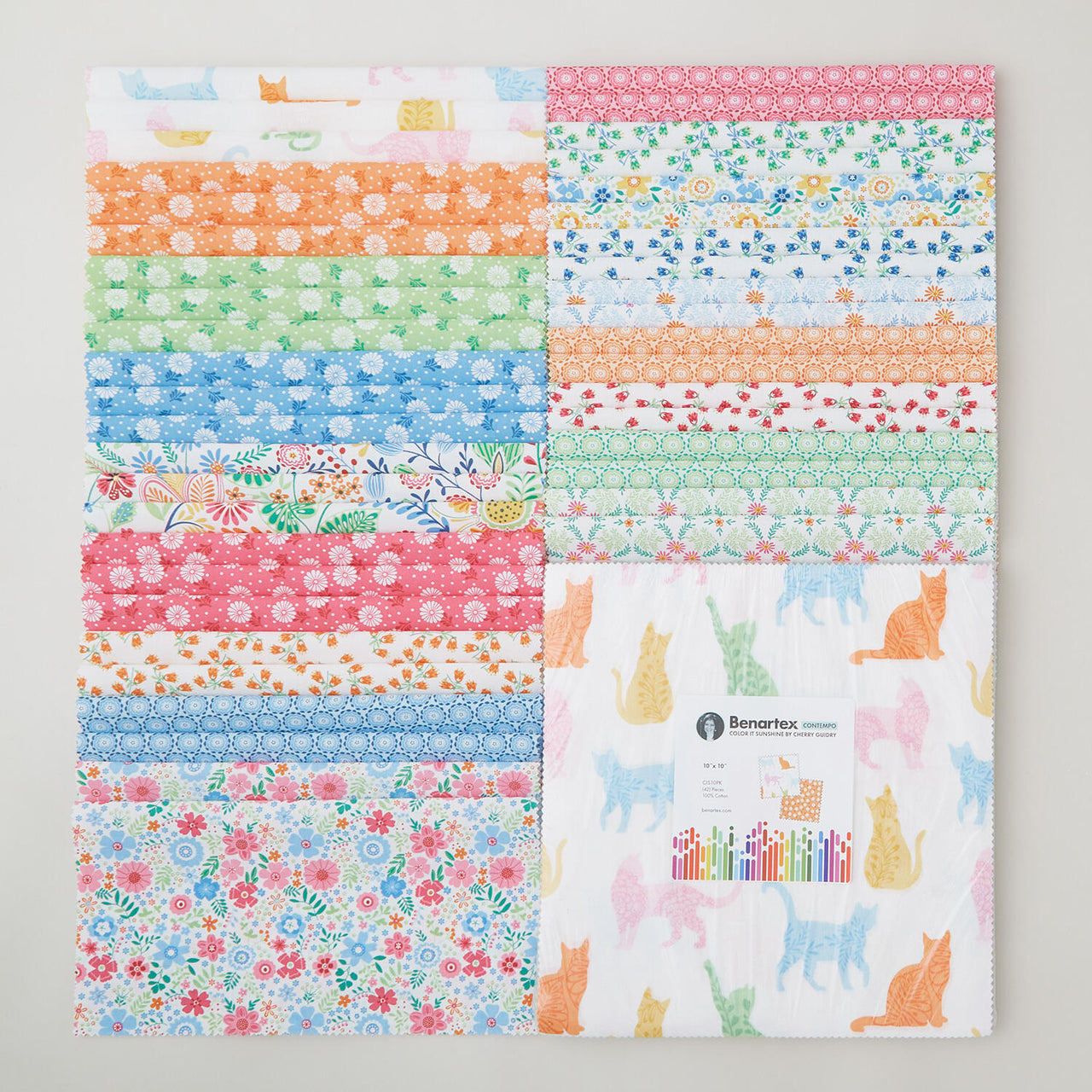 Color it Sunshine Favorites 10" Squares