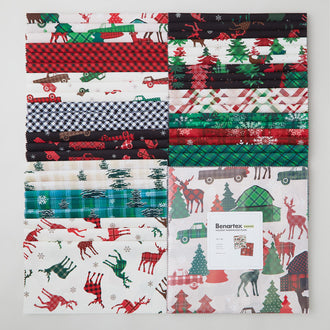 Holiday Farmhouse Plaid Favorites 10" Squares