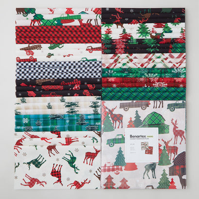 Holiday Farmhouse Plaid Favorites 10" Squares