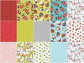 Meowy Christmas Favorites 10" Squares