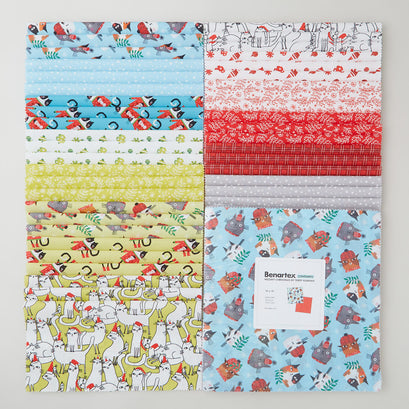Meowy Christmas Favorites 10" Squares
