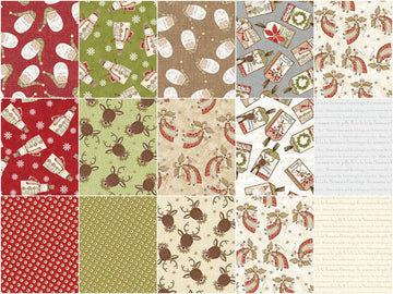 White Christmas Favorites 10" Squares