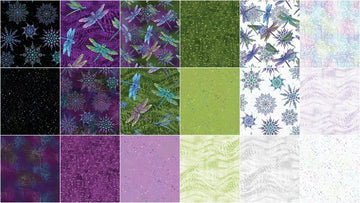 Dragonfly Wonder Digitally Printed 10" Squares