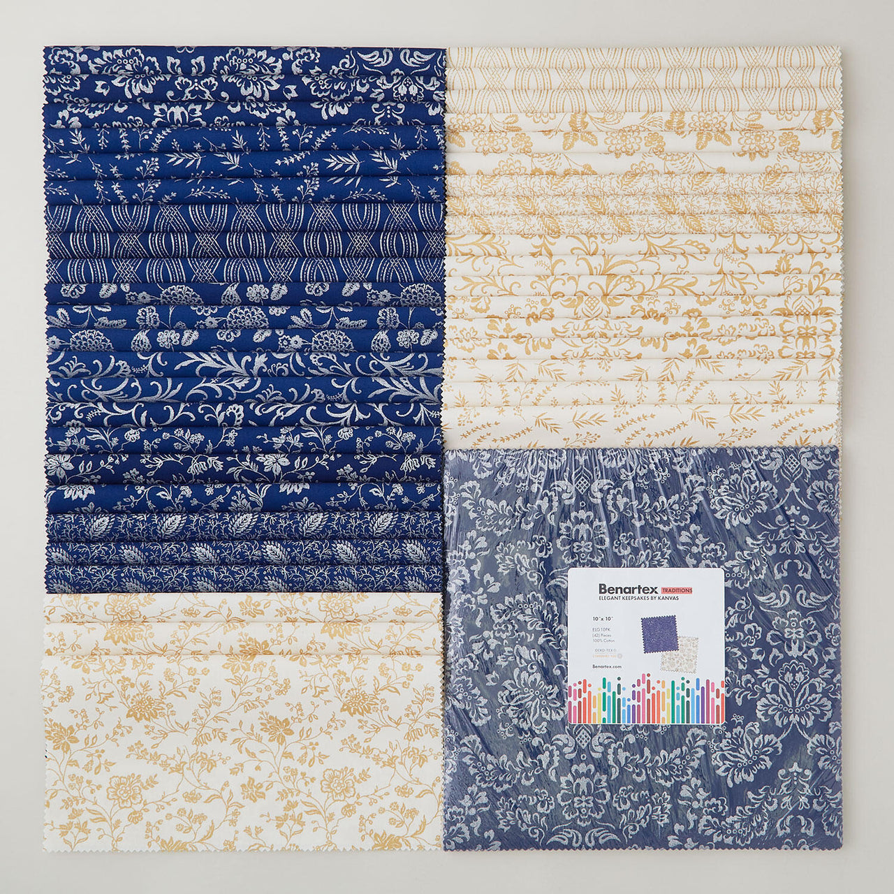 Elegant Keepsakes Metallic 10" Squares