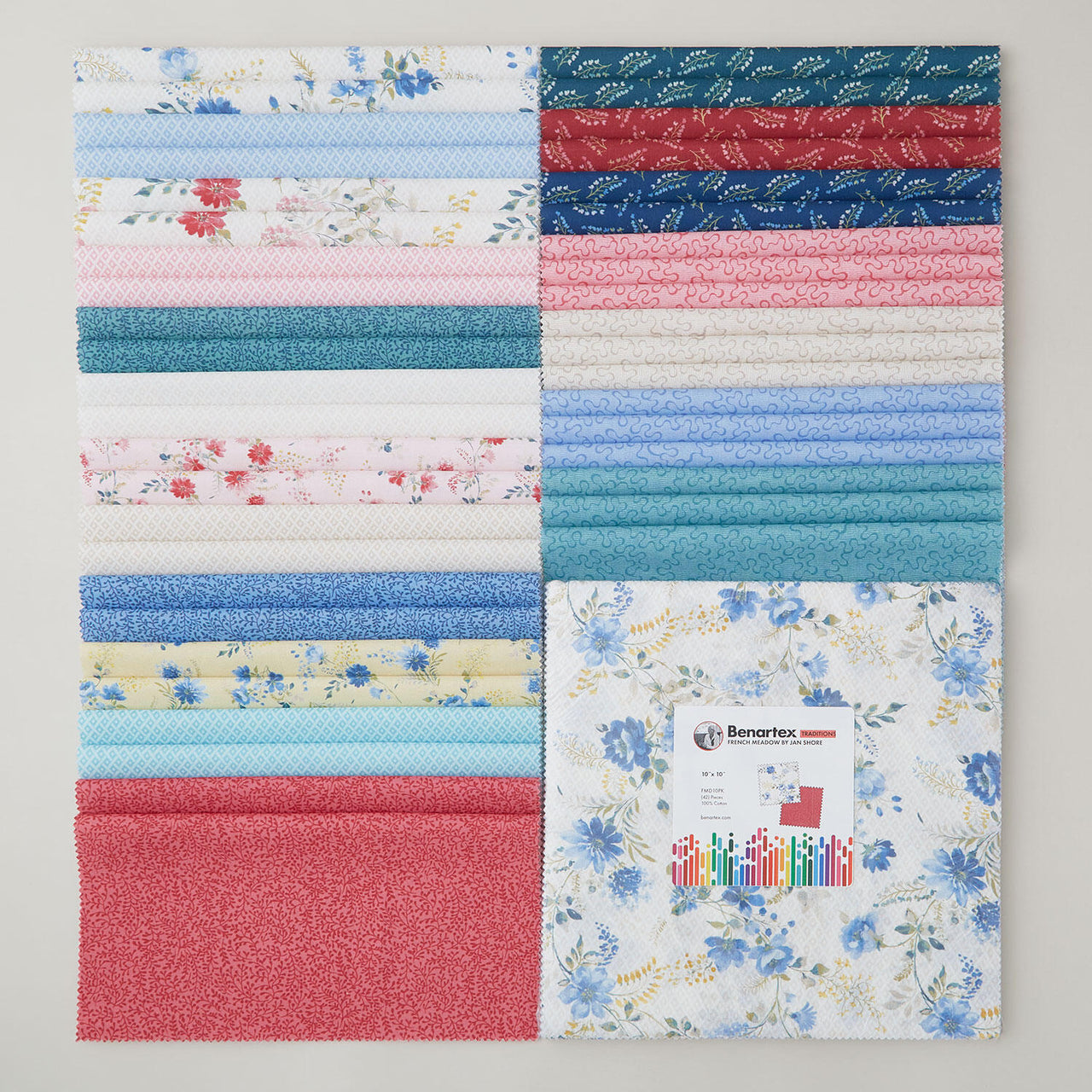 French Meadow 10" Squares