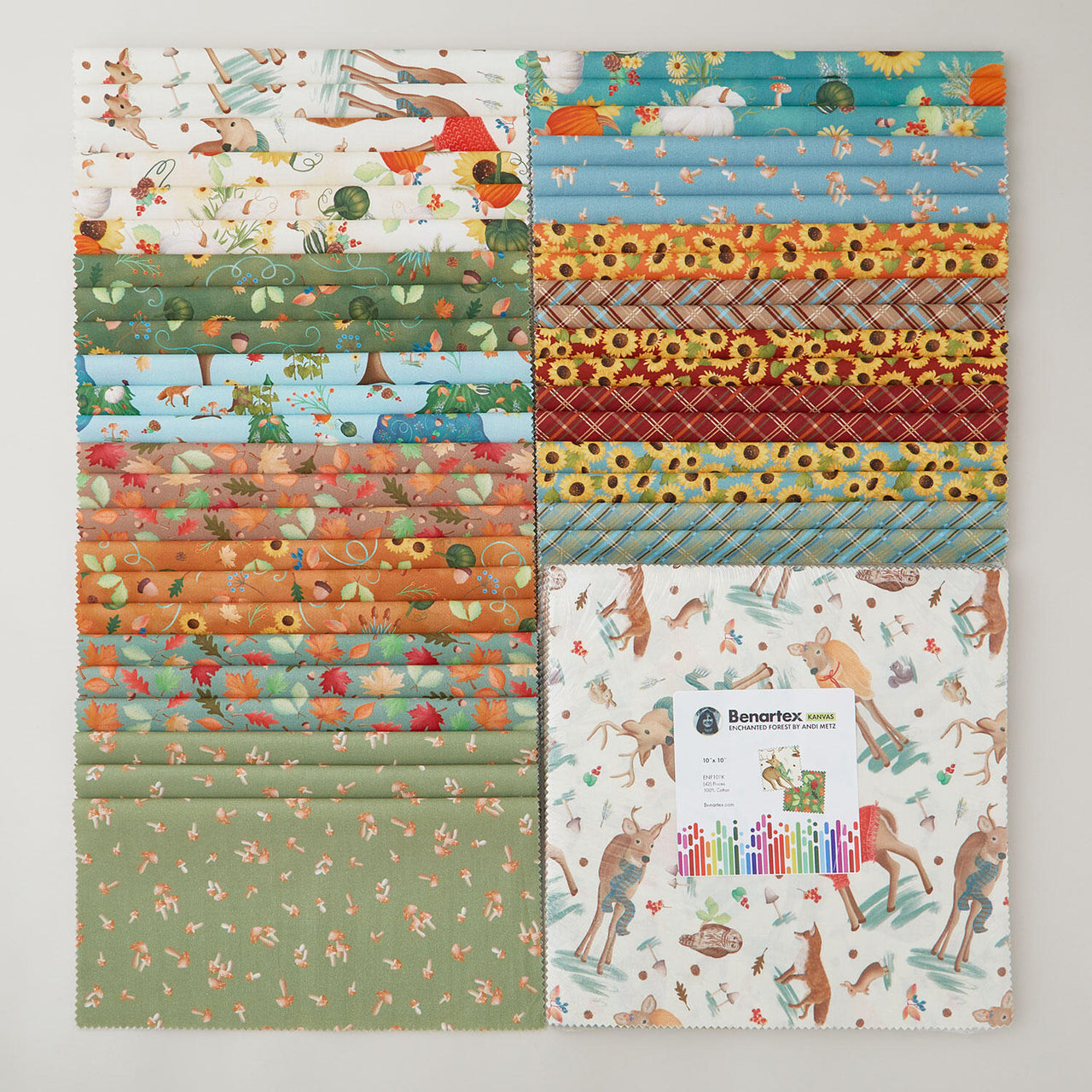 Enchanted Forest 10" Squares