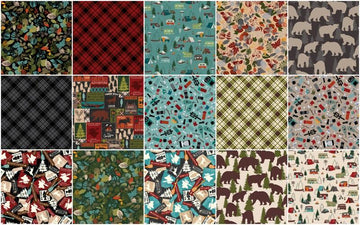 Great Outdoors Flannel 10" Squares