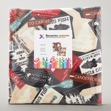 Great Outdoors Flannel 10" Squares