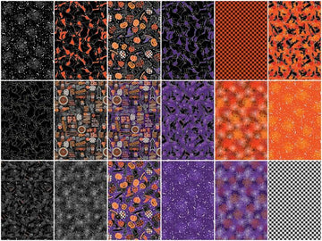 Happy Haunting Glow in the Dark 10" Squares