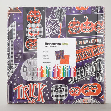 Happy Haunting Glow in the Dark 10" Squares
