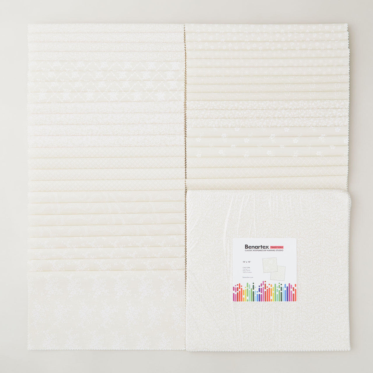 Classic Keepsakes Ecru 10" Squares