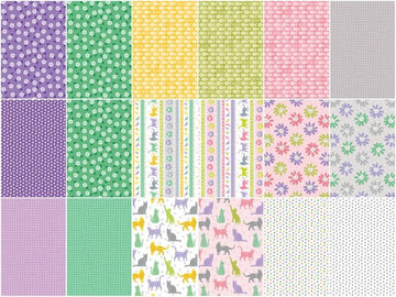 Cozy Cats 10" Squares