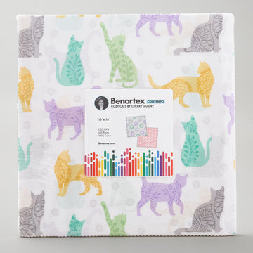 Cozy Cats 10" Squares