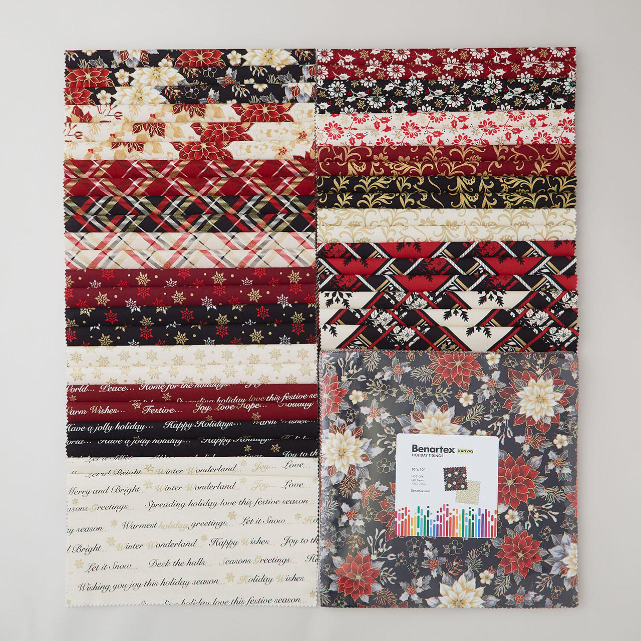 Holiday Tidings 10" Squares