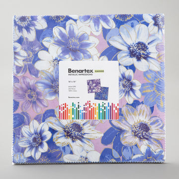 Metallic Impressions 10" Squares