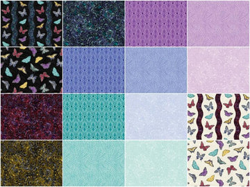 Circle of Butterflies 10" Squares