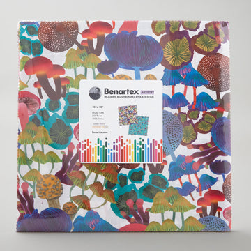 Modern Mushrooms 10" Squares