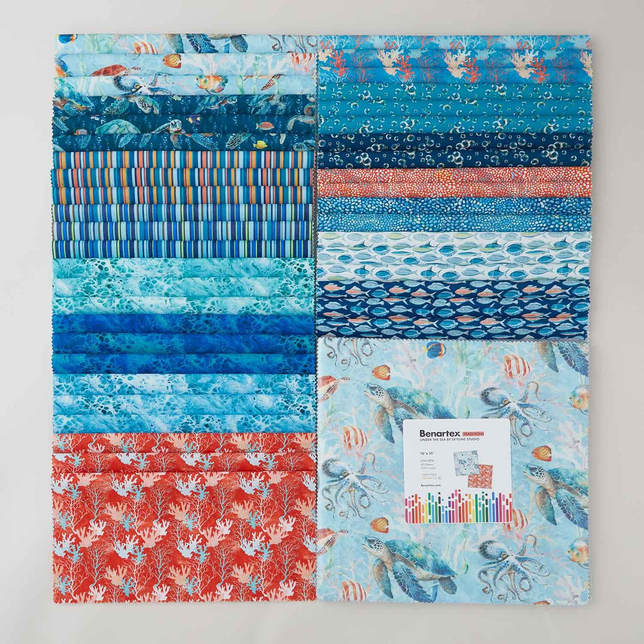 Under the Sea 10" Squares