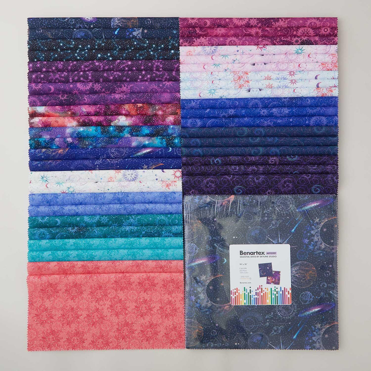 Celestial Skies 10" Squares