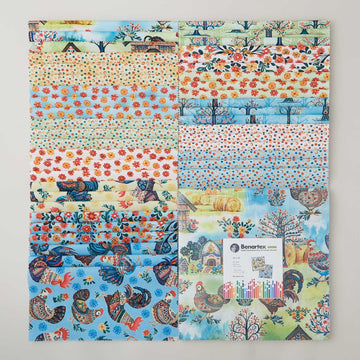 Farm Feathered Folk 10" Squares
