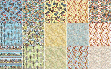 Farm Feathered Folk 10" Squares