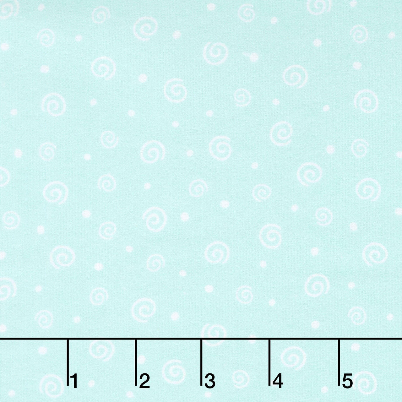 Twinkle Comfort Flannel - Soft Swirl Flannel Aqua Yardage