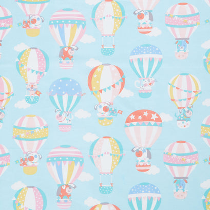 Twinkle Comfort Flannel - Up,Up & Away Flannel Sky Blue Yardage
