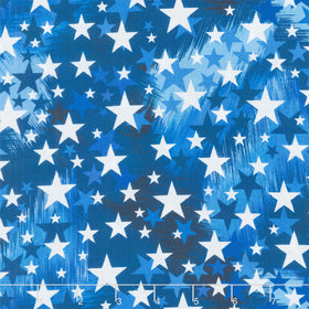 Patriotic 108" - Celebration Stars Blue 108" Wide Backing