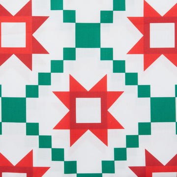 Christmas In Quilt Town - Quilt Poinsettia 110" Wide Backing 3 Yard Cut