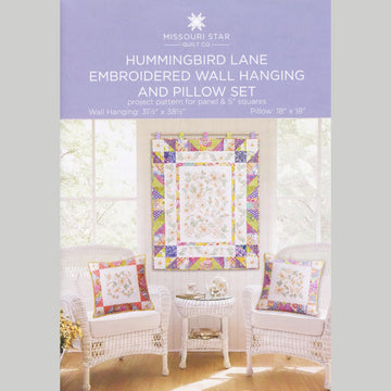 Missouri Star Embroidery Panel - Hummingbird Lane