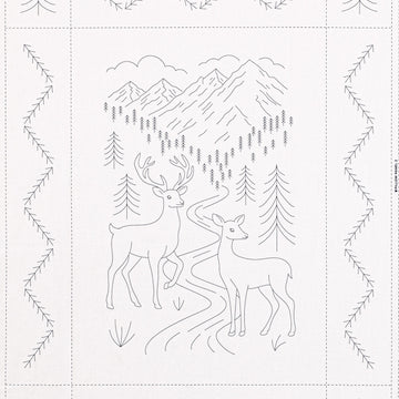 Missouri Star Embroidery Panel - Wilderness Wonder