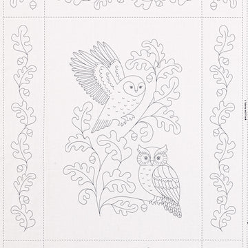 Missouri Star Embroidery Panel - Owl Haven